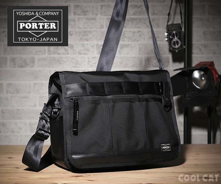 楽天市場 選べるノベルティ付 ポーター ヒート フラップショルダー L 703 吉田カバン Porter 海外旅行 ショルダーバッグ バッグ おしゃれ ブランド メンズバック メンズ Poter バック 誕生日プレゼント ショルダーバック ポーターショルダーバッグ 男性