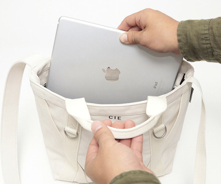 楽天市場】【選べるノベルティ付】 CIE シー ダックキャンバス トート 