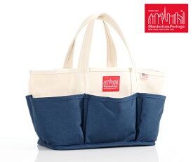 【選べるノベルティ付】Manhattan Portage マンハッタンポーテージ Picnic トートバッグM （カラー：ネイビー） MP1383DUCK | ギフト プレゼント