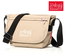 【選べるノベルティ付】Manhattan Portage マンハッタンポーテージ メッセンジャーバッグ （カラー：ベージュ） MP1605JRCNVS | ギフト プレゼント