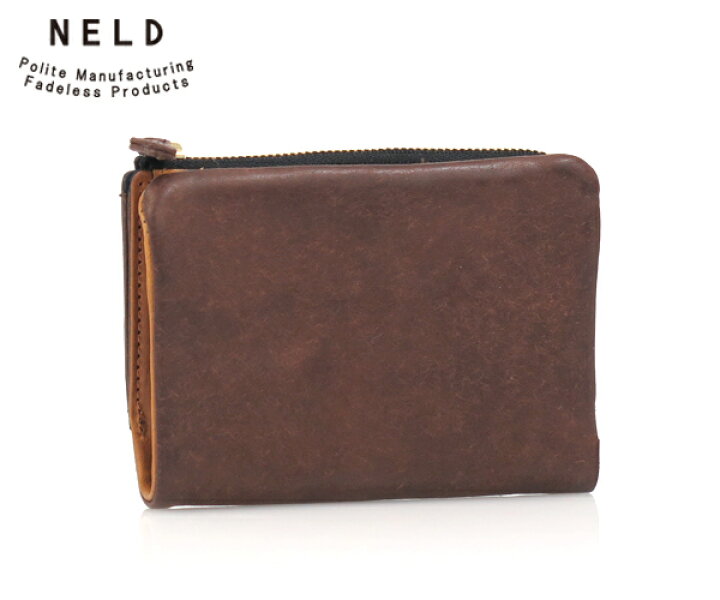 楽天市場】【選べるノベルティ付】 NELD ネルド プエブロF ミドル財布 （カラー：チョコ） AN223 | 財布 ミドル財布 ブランド ウォレット  おしゃれ 小物 就職祝い | プレゼント ギフト : COOL CAT [ネルド] PUEBURO-F 二つ折り財布 AN223
