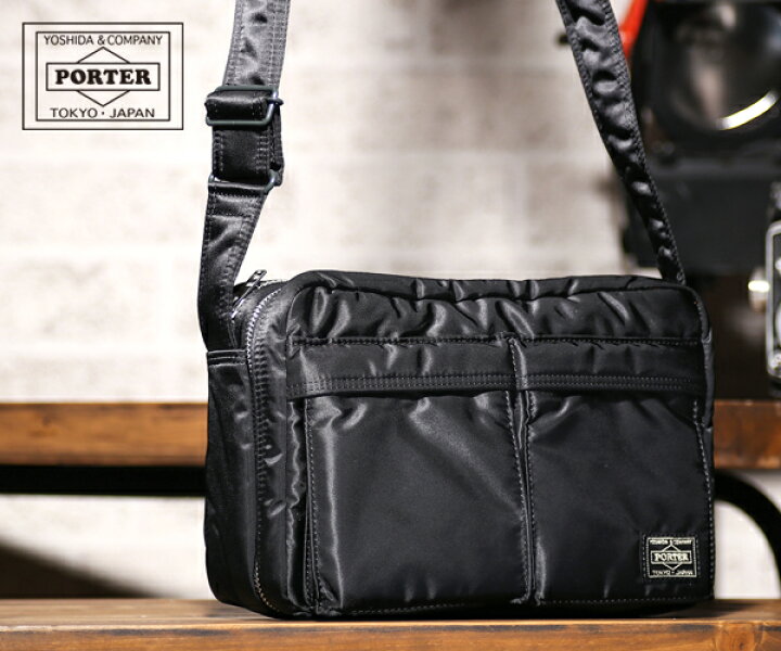 楽天市場 ポーター タンカー ショルダーバッグ S 622 ブラック 吉田カバン Porter 海外旅行 ブランド メンズ レディース バック 誕生日プレゼント 男性 ショルダーバック ナイロン 斜めがけ ポーターショルダーバッグ 斜めがけバッグ Poter クリスマスプレゼント