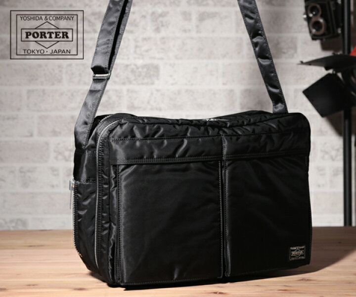 楽天市場 選べるノベルティ付 ポーター タンカー ショルダーバッグ 622 ブラック 吉田カバン Porter 海外旅行 ブランド メンズバック メンズ Poter メンズショルダーバック 誕生日プレゼント 男性 ショルダーバック ポータータンカー 鞄 ポーターショルダー