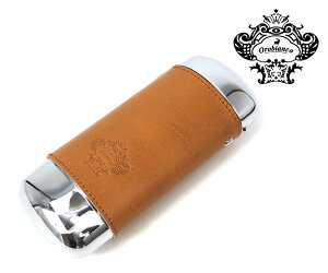 【選べるノベルティ付】 Orobianco オロビアンコ メガネケース (カラー:キャメル) OBGC-010 | プレゼント ギフト