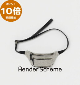 期間限定P10倍【Hender Scheme / エンダースキーマ】ウエストバッグ mini waist pouch (ur-rb-mwp)black