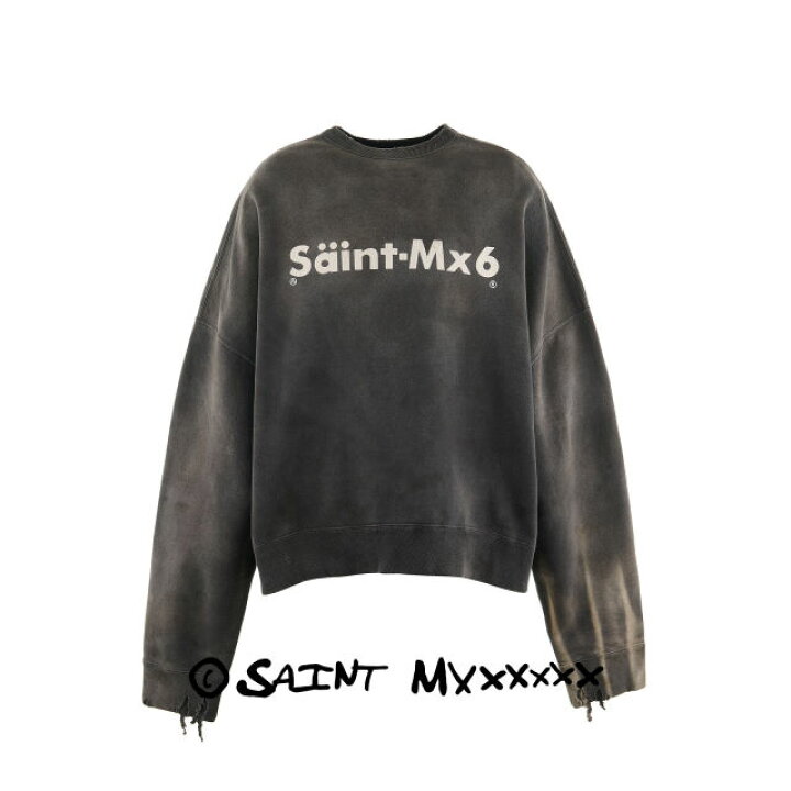楽天市場】【©SAINT M×××××× / セントマイケル】24AW CHAOS CREW SWT  