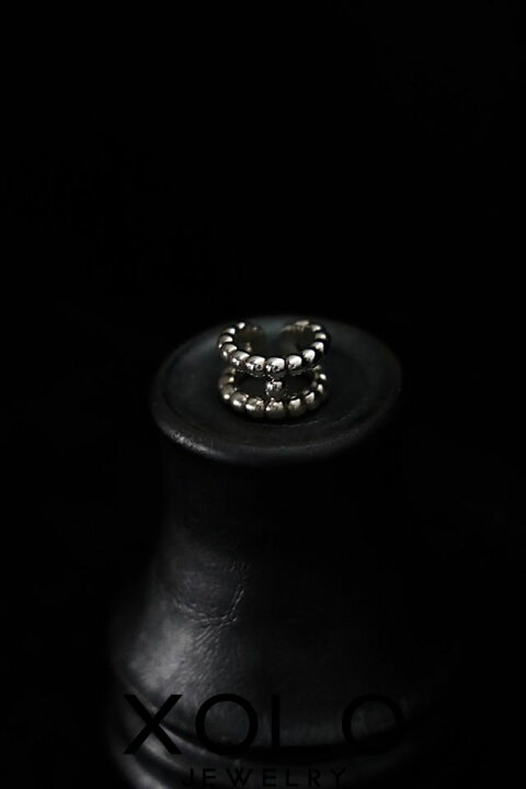 楽天市場】【XOLO / ショロ】JEWELRY リング / H Puff Ring(XOR027 