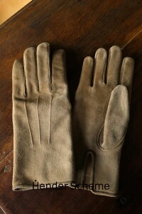 yHender Scheme / G_[XL[}zXG[hO[u suede glove(tq-rc-sgb)khaki