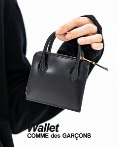 yWallet COMME des GARCONS / EHbg RfM\zRfM\ z HANDELS L^ZIP WALLET (8Z-U310-051)BLACK