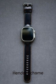 【Hender Scheme / エンダースキーマ】スマートウォッチバンド smart watch band cordovan(rc-c-awb)large/black