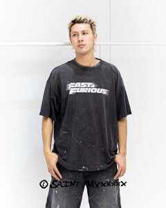 �ycSAINT M×××××× / �Z���g�}�C�P���z26SS FAST FURIOUS FF_SS T-SHIRT(SM-MK8-0000-C06)BLACK