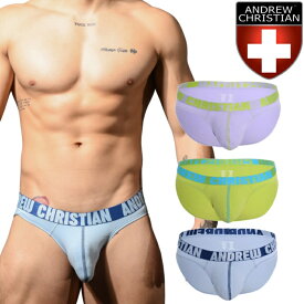 ブリーフ メンズビキニ アンドリュークリスチャン Andrew Christian アンクリ ALMOST NAKED Happyブリーフ(93594)[M便 1/3]