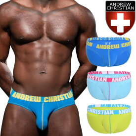 ブリーフ メンズブリーフ メンズローライズブリーフ ブリーフパンツ メンズ下着 メンズビキニ アンドリュークリスチャン Andrew Christian アンクリ HAPPYブリーフ ALMOST NAKED(93190)[M便 1/3]
