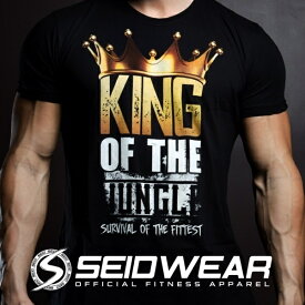トレーニングウェア・ジムウェア・ランニングウェア Tシャツ アメカジ メンズファッション Seid Wear セイドウェア King of the Jungle (sw_shrt_koj)