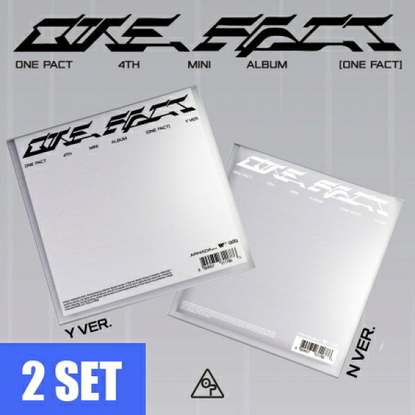 ONE PACT (ワンパクト) - 4th ミニアルバム [ONE FACT] 2種セット【国内発送】