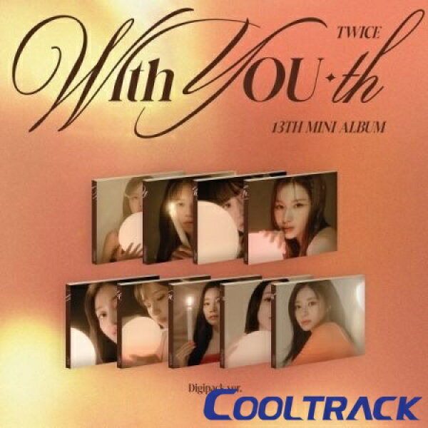TWICE (トゥワイス) - With YOU-th (Digipack Ver.) [9種中ランダム1種]【国内発送】