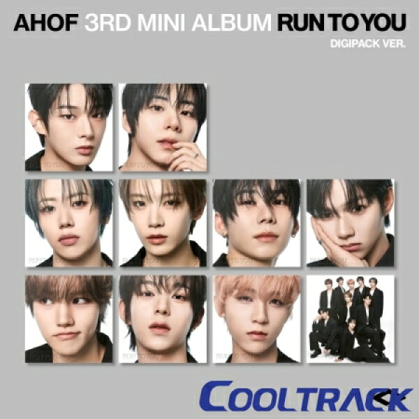AHOF (9) - ミニ3集 [RUN TO YOU] (DIGIPACK Ver.) ランダム【国内発送】