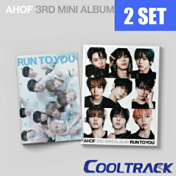 AHOF (9) - ミニ3集 [RUN TO YOU] (PHOTOBOOK Ver.) 2種セット【国内発送】