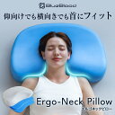 枕 肩こり 首こり ブルーブラッド エルゴネックピロー 枕カバー付き CICA成分配合枕カバー 高さ調整 低反発 首枕 ストレートネック 枕 首が痛くならない 人気 高め 低め 横向き寝 まくら 快眠枕 新生活 誕生日 ギフト プレゼント 実用的 BlueBlood 新3D体感ピロー