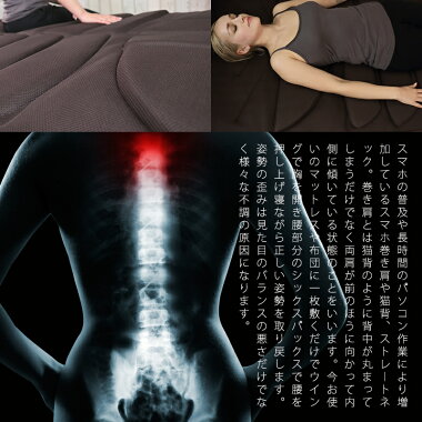 超立体3D敷きパッド6パックスZEN