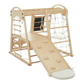 【10in1】ジャングルジム 木製 折りたたみ 多機能 10way 屋内 すべり台 滑り台 室内用 多機能 大型遊具 室内遊具 キッズ 子供 誕生日プレゼント おもちゃ 子供 キッズ 木製ジャングルジム