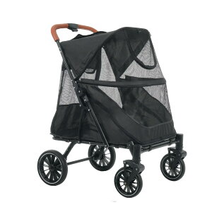 【2025年新仕様】ペットカート 大型犬対応 前後ドア 乗りやすい 耐荷重50kg 折りたたみ 多頭 ワンタッチ折り畳み 中型犬 小型犬 猫 軽量 組立簡単 工具不要 介護用 ドッグカート 犬 猫 動物 ペ