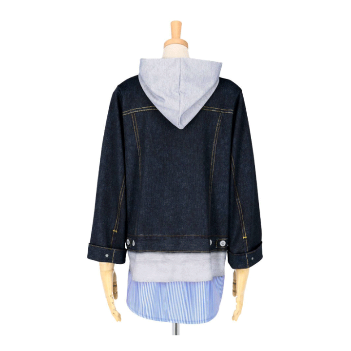 ワコール カルソン　フード付きＴシャツ 長袖 アウター トップス EKN616 楽天市場】15％OFF 【送料無料】ワコール カルソン〈まるでデニム