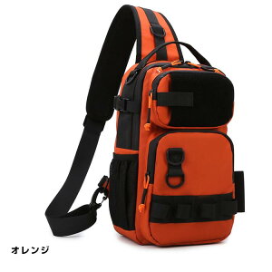 【500円OFFクーポンご利用で 3494 円】釣りバッグ フィッシングバック フィッシング ランガンバッグ 大容量 多機能 軽量 アウトドア ショルダーバッグ 多機能ショルダーバッグ 釣り用バッグ撥