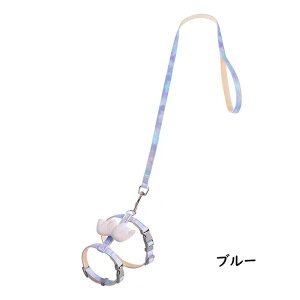 猫 ハーネス ペット服 胴輪 首輪 猫ハーネス 猫用 ネコ キャット ねこ 脱走防止 小型犬 かわいい おしゃれ かわいい お出かけ おしゃれ 散歩 外出蒸れない 簡単脱着 羽つき 変形しにくい 錆び