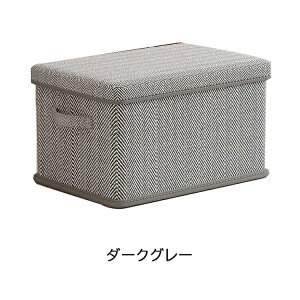 BOX 収納ボックス 衣類ケース コンテナケース ふた付き 便利 大きい 重なる 押し入れ たっぷり組立簡単 コンテナ クロゼット 保管ボックス 収納ケース 大容量 頑丈 布製 整理整頓 衣替え 積み