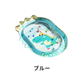 ウォータープレイマット ウォーターマット ベビー 知育玩具 恐竜 蛙 赤ちゃん プレイマット おもちゃ ベビー用品 腹ばい うつぶせ うつ伏せ 飛び跳ね 遊ぶ 屋内 熱中症対策 冷感 ひんやり 可愛い 接触冷感 濡れない 楽しく乳児 マット 出 水入れ