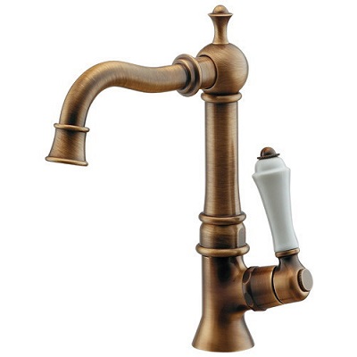 水栓金具 カクダイ　700-733-AB　立水栓  オールドブラス 90°開閉ハンドル [♪■] 最高の品質