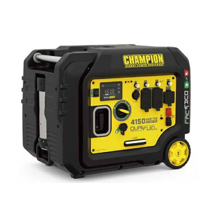 楽天市場】Champion チャンピオン GGGガスガソリン発電機3800 