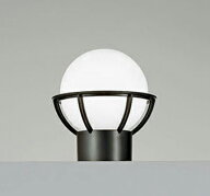 オーデリック OG042127NR(ランプ別梱) エクステリア 門柱灯 LEDランプ 昼白色 高演色LED 防雨型 黒色