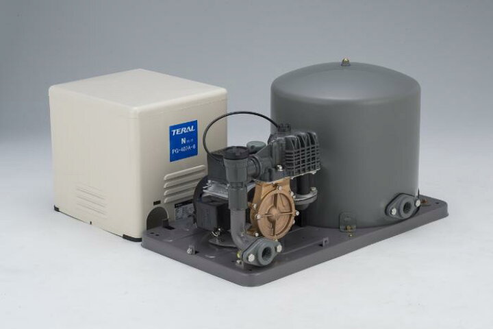 楽天市場】浅井戸用圧力タンク式ポンプ テラル PG-407A-6 (60Hz) 単相 