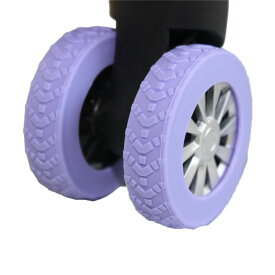 【マラソンポイント2倍】＼外れにくい／キャスターカバー スーツケース キャリーケース カバー シリコン 静音 8個 おしゃれ ゴム キャリーカバー タイヤカバー 車輪カバー