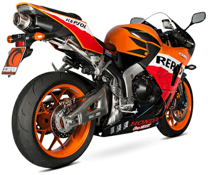 楽天市場】HONDA CBR600RR 13-【SCORPION】（スコーピオン）STEALTH 