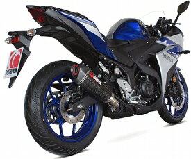 YZF-R25 R3 14-【SCORPION】（スコーピオン） SERKET TAPER スリップオン カーボン / チタン