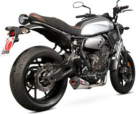 XSR700 16-21【SCORPION】（スコーピオン）SERKET TAPERフルエキゾースト カーボン / チタン