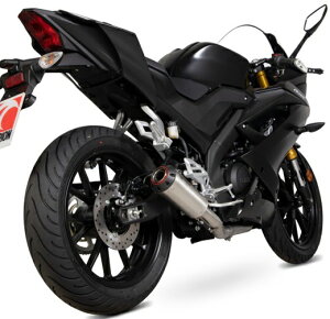 YAMAHA YZF-R125 R15 19-�ySCORPION�z�i�X�R�[�s�I���j RED POWER �t���V�X�e�� �X�e�����X