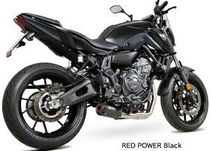 MT-07 2021- ySCORPIONziXR[sIjRED POWER / SERKET tGL][Xg Black