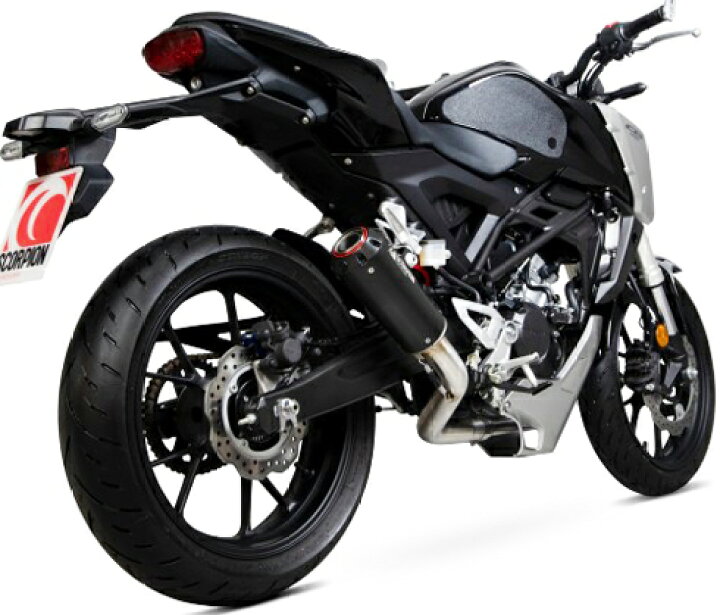 楽天市場】CB125R 18-【SCORPION】（スコーピオン） RED POWER フル 
