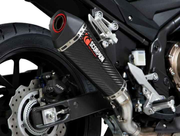 楽天市場】CBR400R 19-【SCORPION】（スコーピオン）SERKET TAPER 