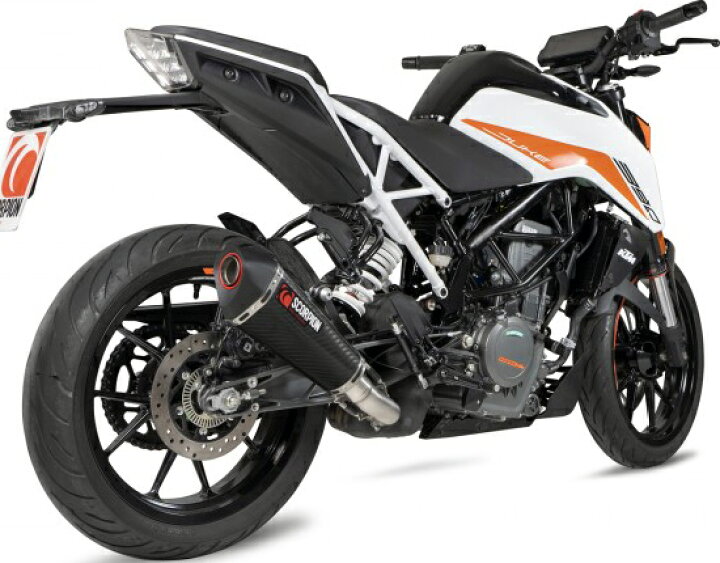 楽天市場】390 DUKE 250 Duke 125 Duke 2021-2023【SCORPION 