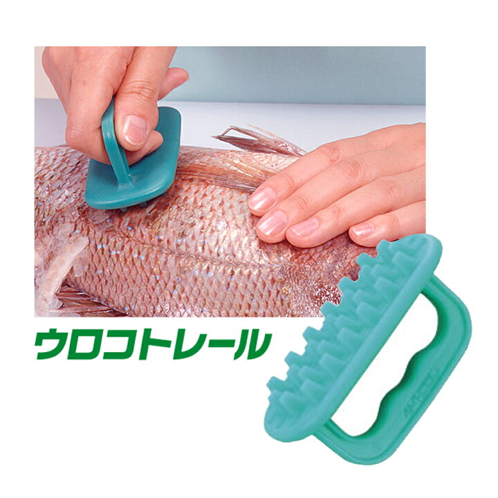 楽天市場 コパ公式 ウロコトレール ウロコ取り うろこ取り 鱗取り 魚 魚の鱗取り 錆びない 軽い コンパクト 小さい 小さめ 釣り 捌く 釣り用小物 釣り小物 ナイロン キッチン キッチンツール 調理道具 調理用品 便利 便利グッズ プレゼント ギフト 母の日 父の日