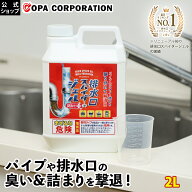 【9/19 20:00〜 最大8％OFFクーポン】【コパ公式】 排水口スパイダージェル防カビプラス 2L パイプクリー…