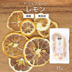 ドライフルーツ レモン 15g 無添加 砂糖不使用 国産 COPECO コペコ