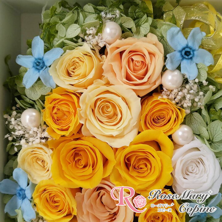 楽天市場】プリザーブドフラワー 敬老の日 花 ギフト 写真立て フォト  