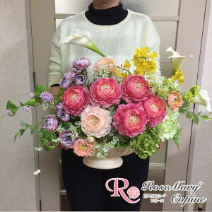 高級造花 造花 アーティフィシャルフラワー アーティシャルフラワー お祝い 新築祝い 開院祝い 開店祝い ギフト プレゼント オーダー artf-024