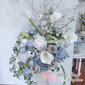 高級造花 造花 アーティフィシャルフラワー アーティシャルフラワー お祝い 新築祝い 開院祝い 開店祝い ギフト プレゼント one-015